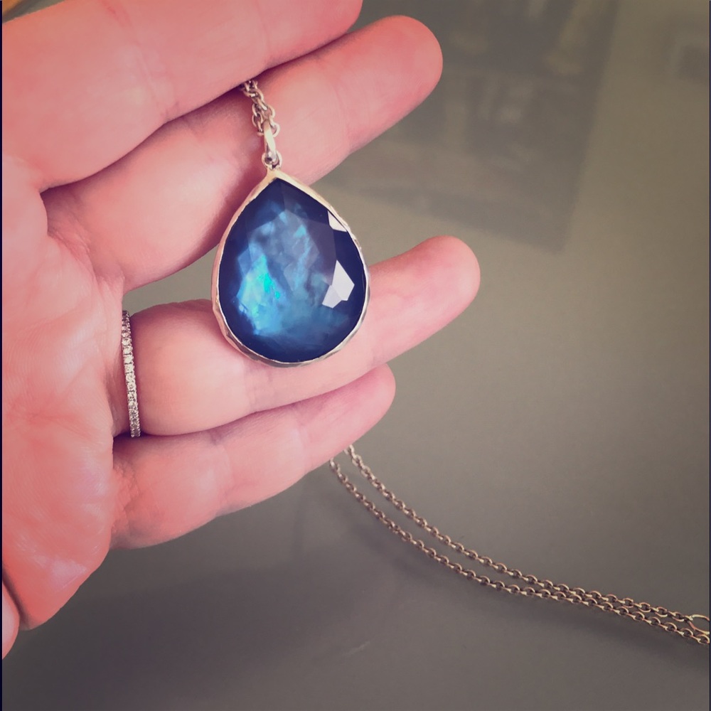 Ippolita Rock Candy dark blue larger size pendant